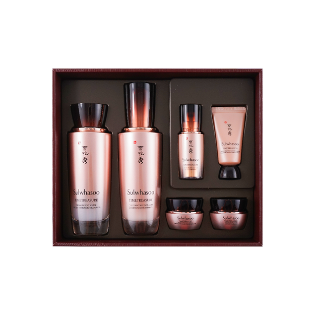 韩国SULWHASOO雪花秀 珍雪礼盒套组 6件入 “返老还童礼盒”