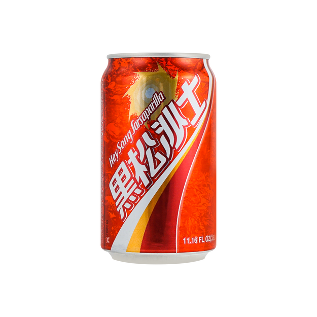 台湾黑松沙士 碳酸汽水 330ml