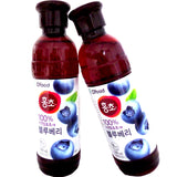 韩国清净园蓝莓醋红醋水果醋浓缩果醋果味饮料500ml