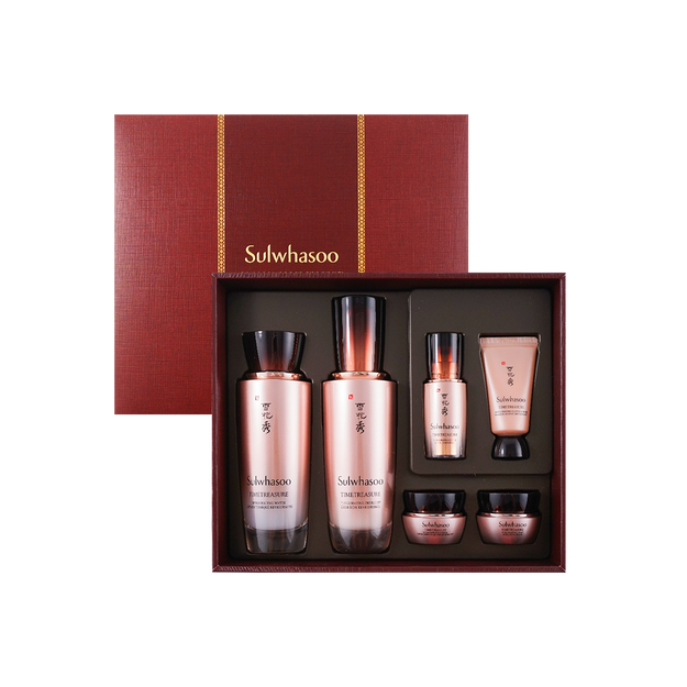 韩国SULWHASOO雪花秀 珍雪礼盒套组 6件入 “返老还童礼盒”