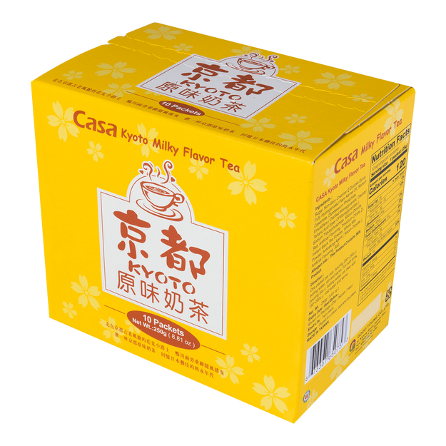台湾CASA卡萨 京都原味奶茶 10包入 250g