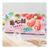 台湾徐福记 卷心酥注心饼干 清新草莓味 105g