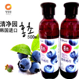 韩国清净园蓝莓醋红醋水果醋浓缩果醋果味饮料500ml